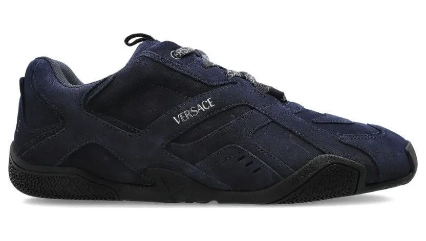 Versace Galaxia Sneakers aus Wildleder – Braun (10178781A15427)
