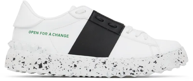 Valentino Garavani White ‘Open For A Change’ Sneakers (XW2S0781PUD)
