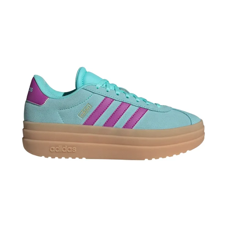 adidas VL Court Bold Flash Aqua Purple Burst Gum (JP5069)