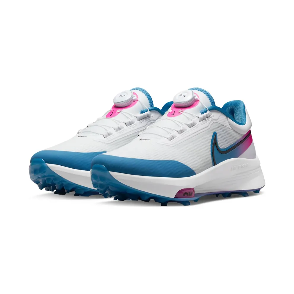 Nike Air Zoom Infinity Tour NEXT% Boa Wide “White Aurora Blue Pink Blast” (DJ5590-100)