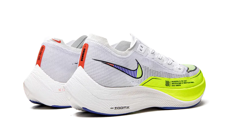 Nike ZoomX Vaporfly Next% 2 “White Volt Racer Blue” (CU4111-103)