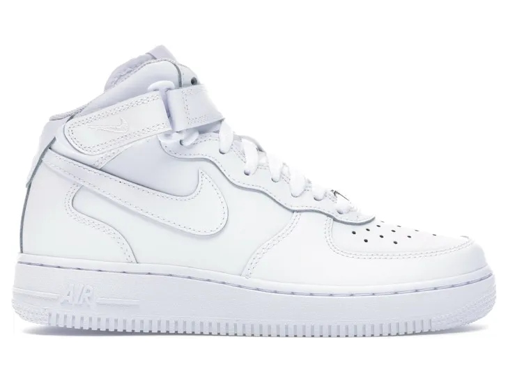 Nike Air Force 1 Mid GS Triple White (314195-113)