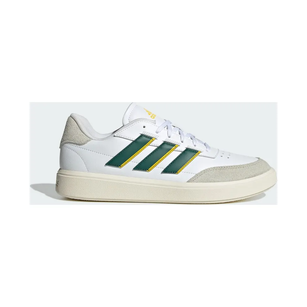 Adidas Courtblock Cloud White / Collegiate Green / Utility Yellow (IG6864)