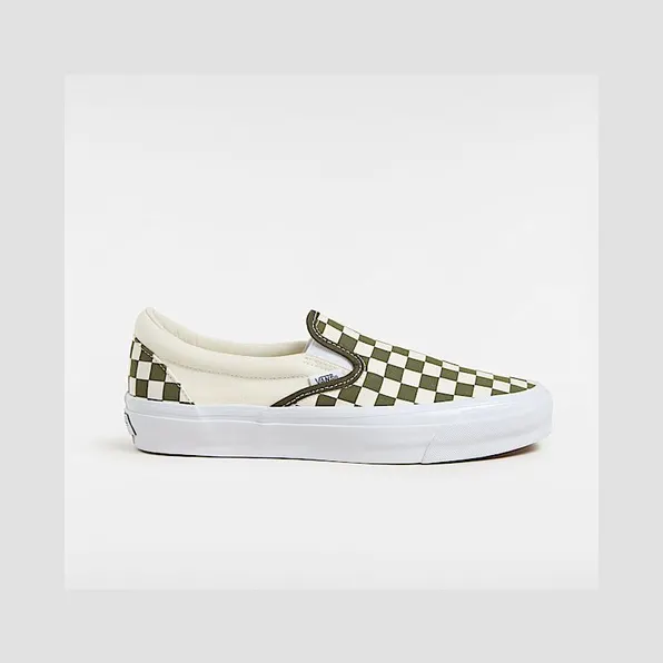 Vans Classic Slip-On 98 LX Checkerboard Grape Leaf Green (VN000D5AKCZ)