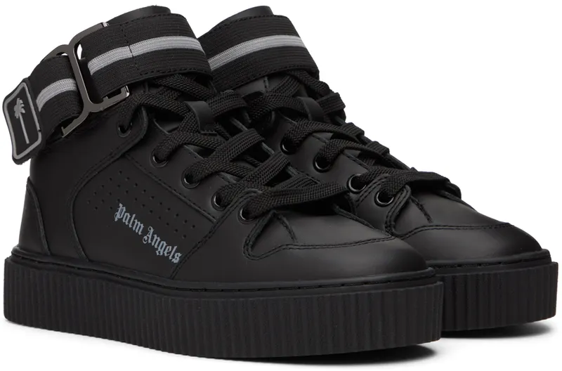 Palm Angels Palm One “Black” (PWIA048F22LEA0011010)