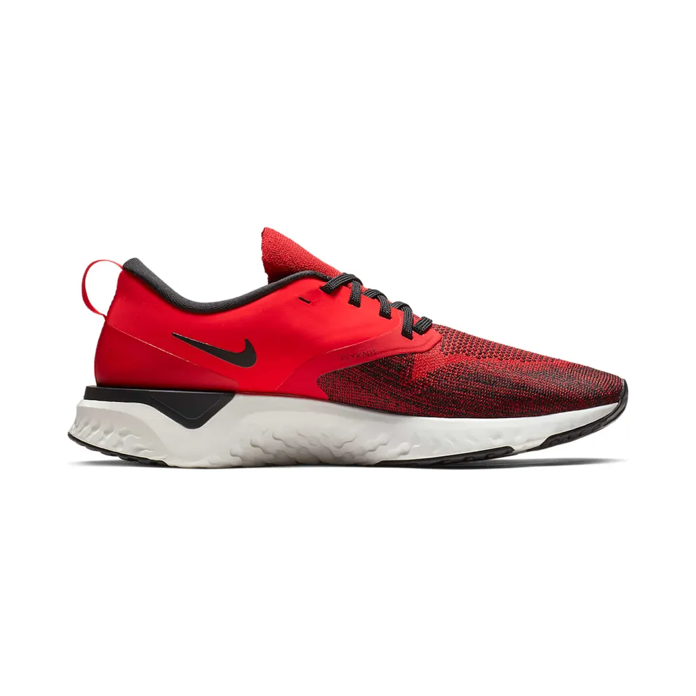 Nike Odyssey React Flyknit 2 Red Orbit Red Orbit Black Off White Metallic Gold (AH1015-600)