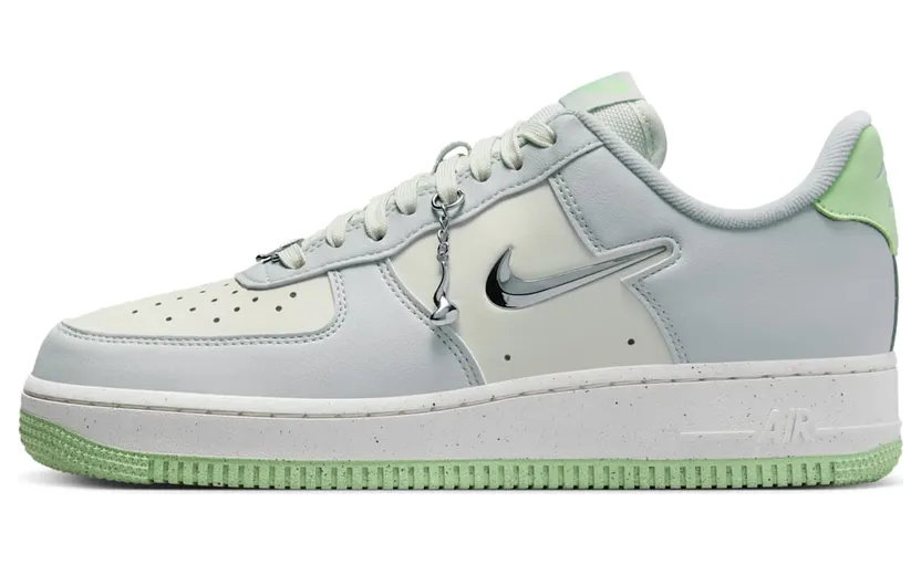 Nike Air Force 1 Low ’07 SE Next Nature Sea Glass Vapor Green Liquid Metal (FN8540-001)