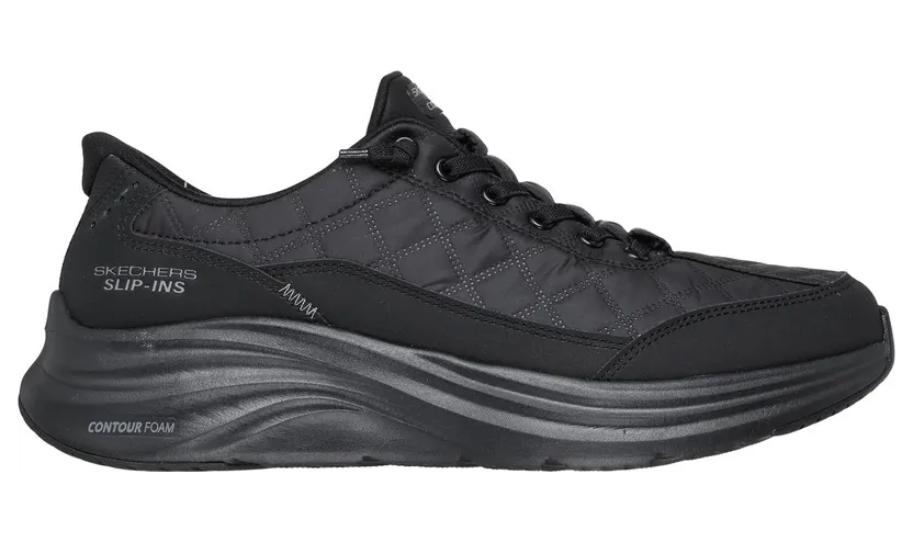 Skechers Slip-ins: Contour Foam – Cozy Fit Sneaker Zwart