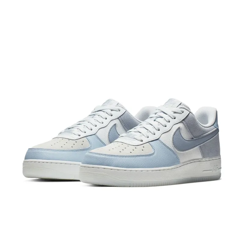 Nike Air Force 1 Low Light Armory Blue Obsidian Mist Light Armory Blue/Obsidian Mist-Off White (AO2425-400)
