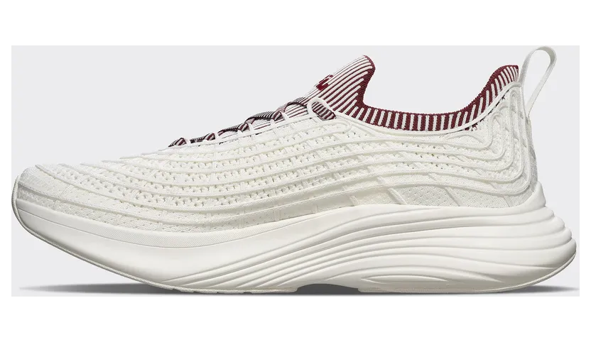APL TechLoom Zipline “Ivory/Burgundy/Ribbed” (Heren) (2)