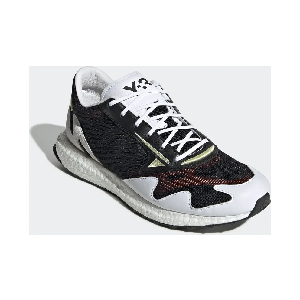 adidas Y-3 Rhisu Run Multi Black/Footwear White/Yellow Tint (FU9180)
