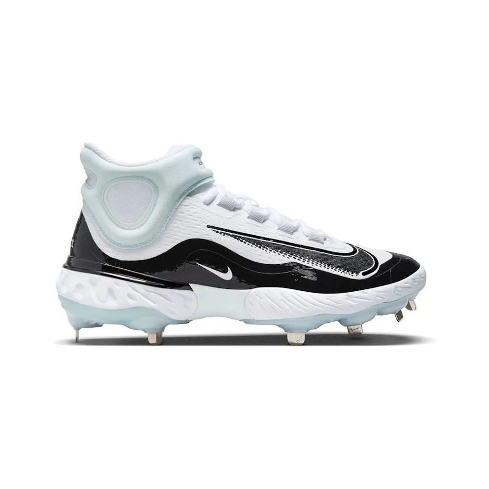 Nike Alpha Huarache Elite 4 White Black Blue Tint (FD2744-101)