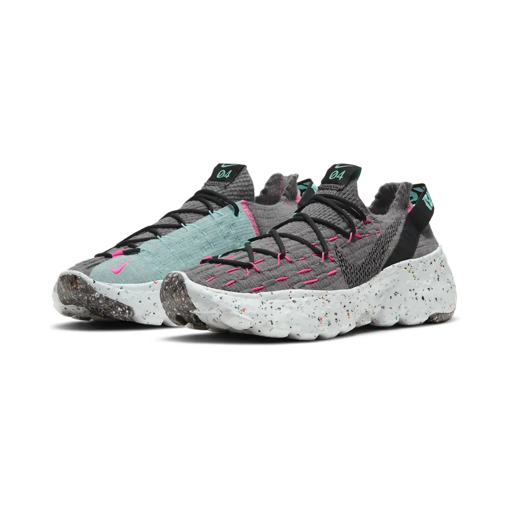 Nike Space Hippie 04 Smoke Grey Black Pink Blast (CZ6398-003)