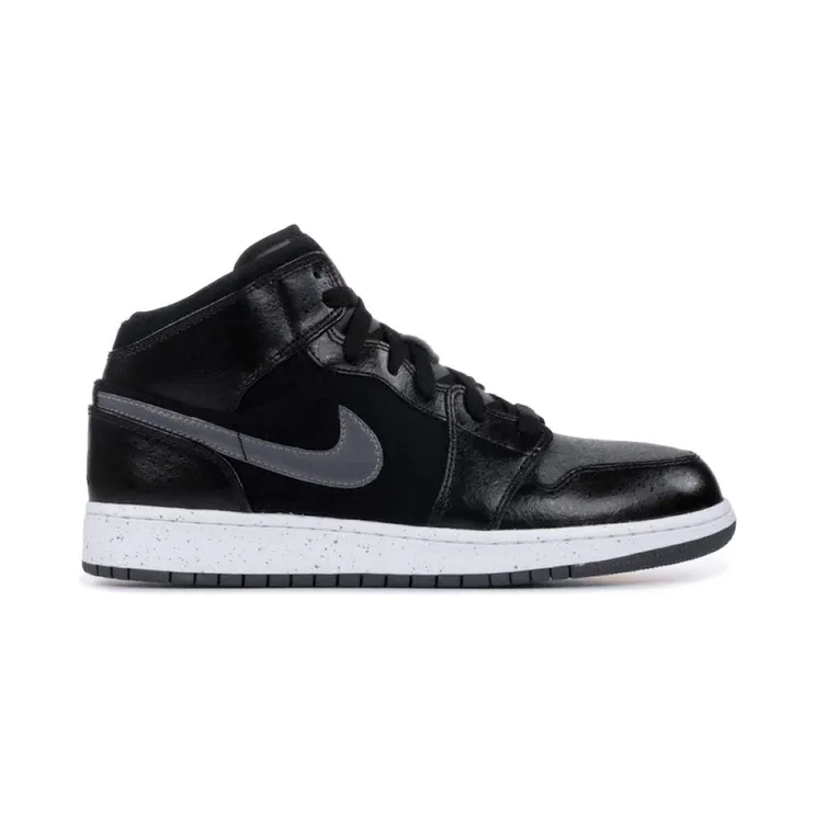 Jordan 1 Mid Premium Black Dark Grey (852548-002)