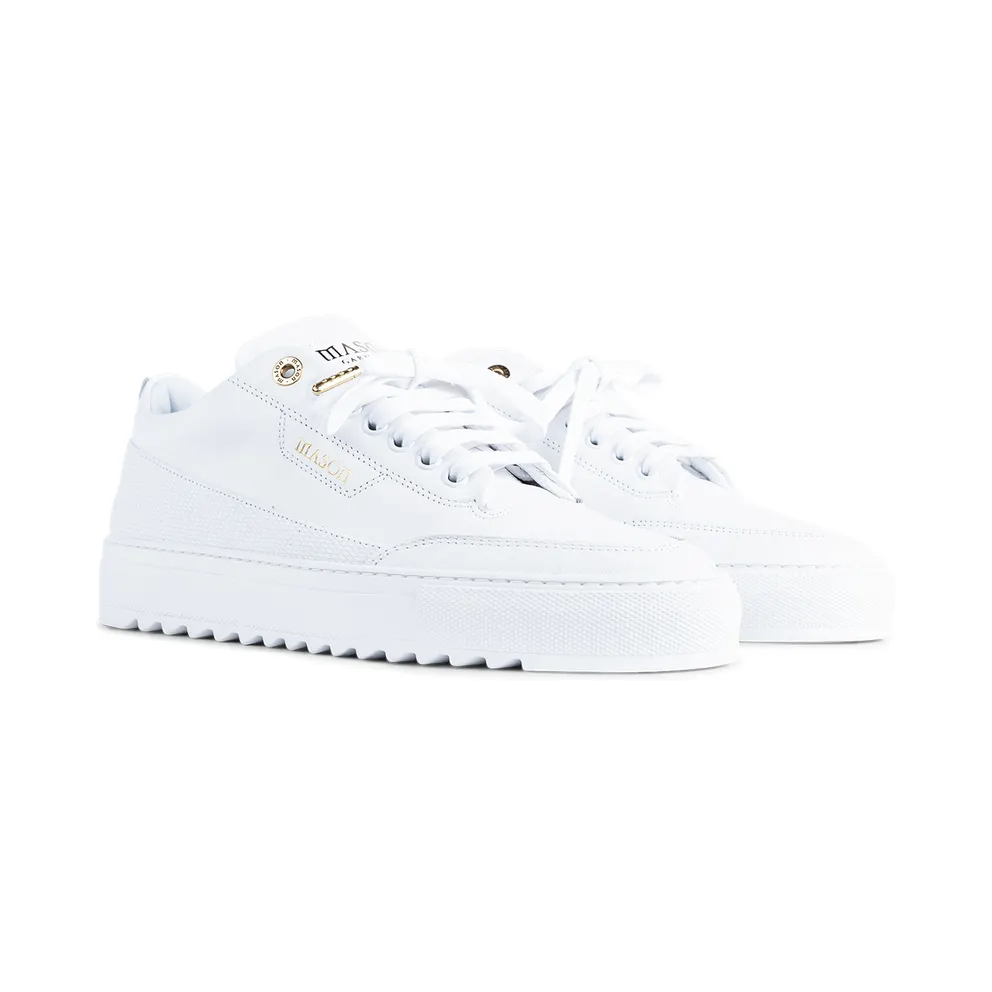 Mason Garments Torino Leather/Diamond White Weiß (SS20-20A)