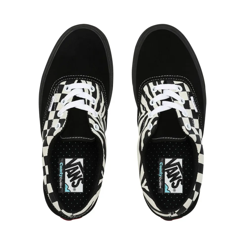 Vans Era ComfyCush ‘Mixed Media – Black Checker’ Antique White/Black (VN0A3WM917Q)