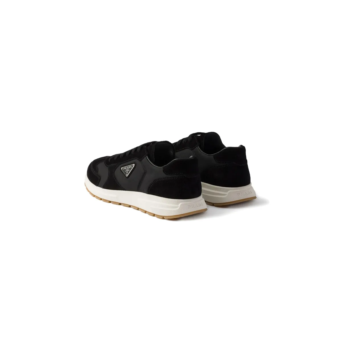 Prada Prax Suede and Re-nylon “Black” (2EE455 F G000 D7R F0632) (4)