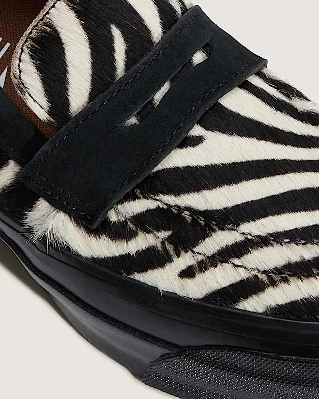 Vans Premium Loafer “Pony Hair Zebra” (VN000VASZBR)
