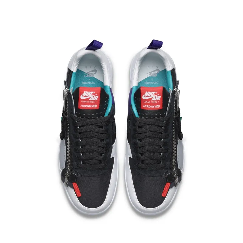 Nike x Acronym Lab Air Lunar Force 1 SP Green Purple (698699-002)
