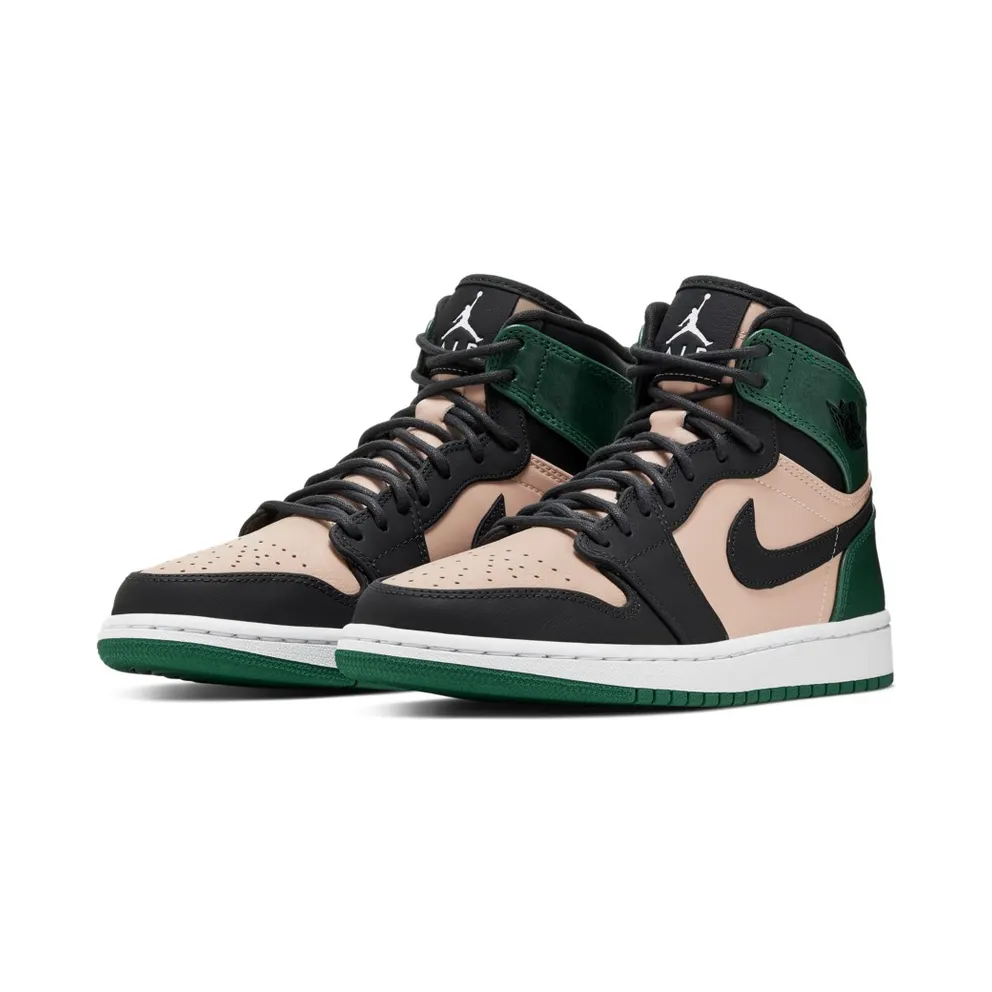 Jordan 1 Retro High Bio Beige Anthracite Mystic Green (W) Bio Beige/Anthracite-Mystic Green (AH7389-203)