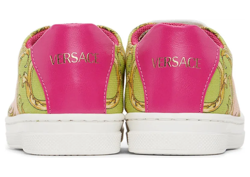 Versace Baby Multicolor Barocco Goddess Sneakers (1003554_1A03797_5G260) (2)