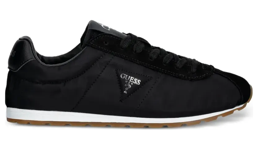 GUESS USA Tiah Sneakers mit Logo – Schwarz (FLPTIAFAB12BLACK)