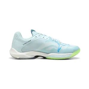 Puma Vantage Nitro 2 Hallenschuh Indoor Light Blue neongr?n “Blue EU” (109023)