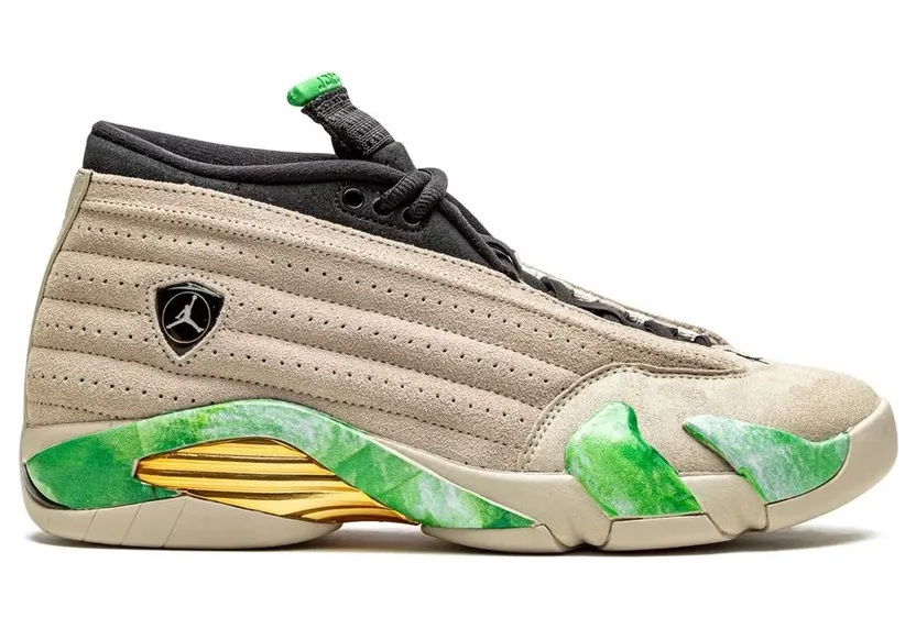 Jordan x Aleali May Air Jordan 14 Low sneakers – Beige (DJ1034)