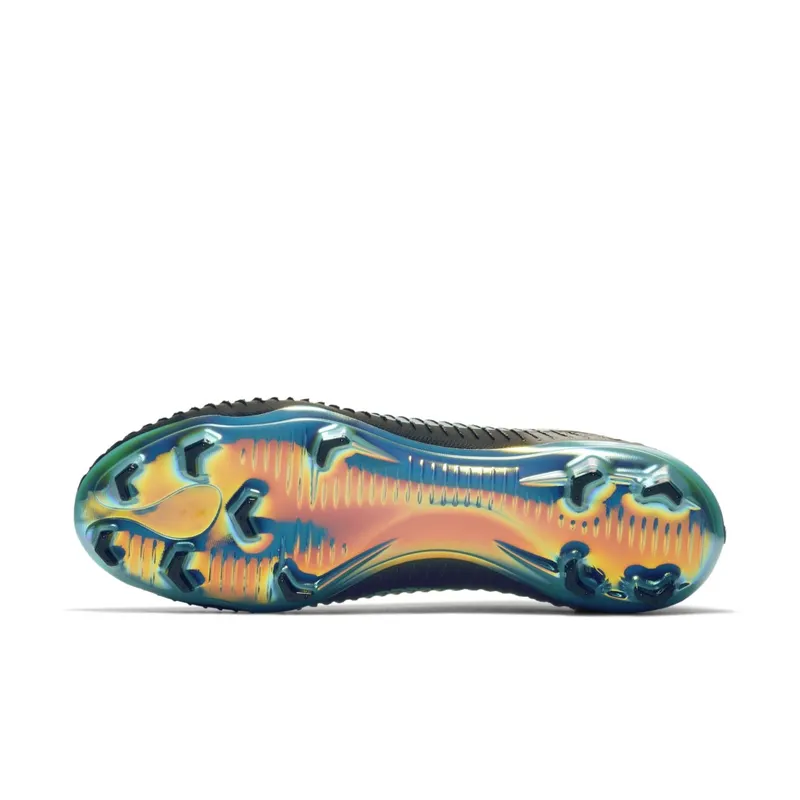 Nike  Mercurial Vapor Flyknit Ultra FG Black Gamma Blue Black/Black-Gamma Blue (AH5516-004)
