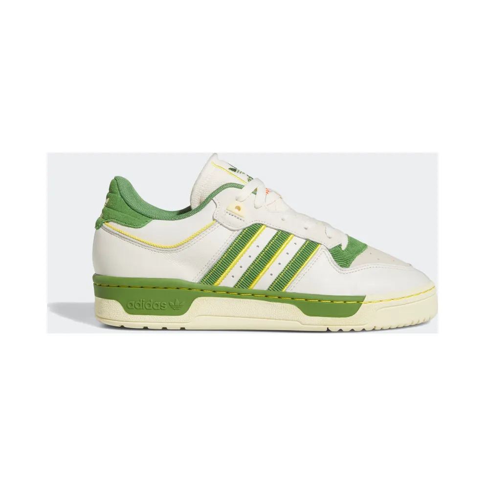 Adidas Rivalry Low 86 Chalk White / Crew Green / Hazy Yellow (FZ6318)