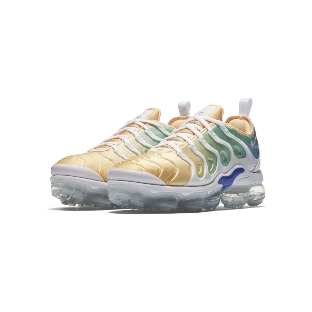 Nike Air VaporMax Plus Light Menta (W) White/White-Light Menta-Tangerine Tint (AO4550-100)