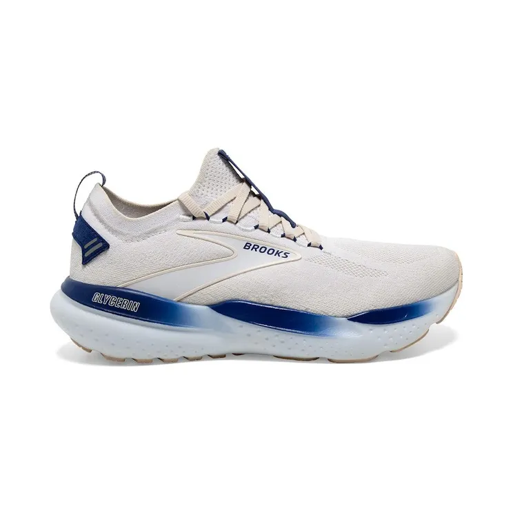 Brooks Glycerin StealthFit 21 White Marshmallow Blue (110421-1D-122)