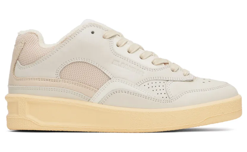 Jil Sander Gray Low-Top Sneakers (J15WS0006_P4869)