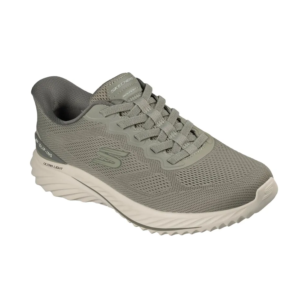 Skechers Slip-ins: Bounder 3.0 – Recurrence Sneaker Olijf