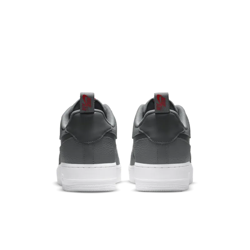 Nike Air Force 1 Low Grey Red Reflective Swoosh (DN4433-001)