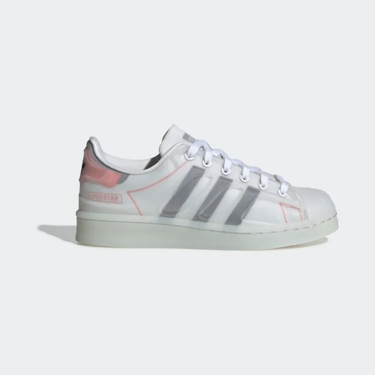 adidas Superstar Futureshell Cloud White / Core Black / Semi Solar Red (S42622)