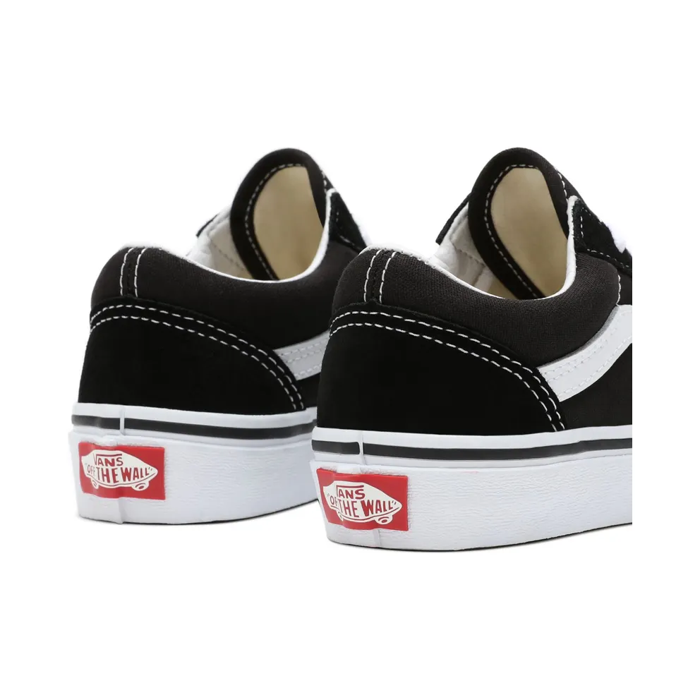 Vans Old Skool Black White (PS) Black/White (VN000W9T6BT)