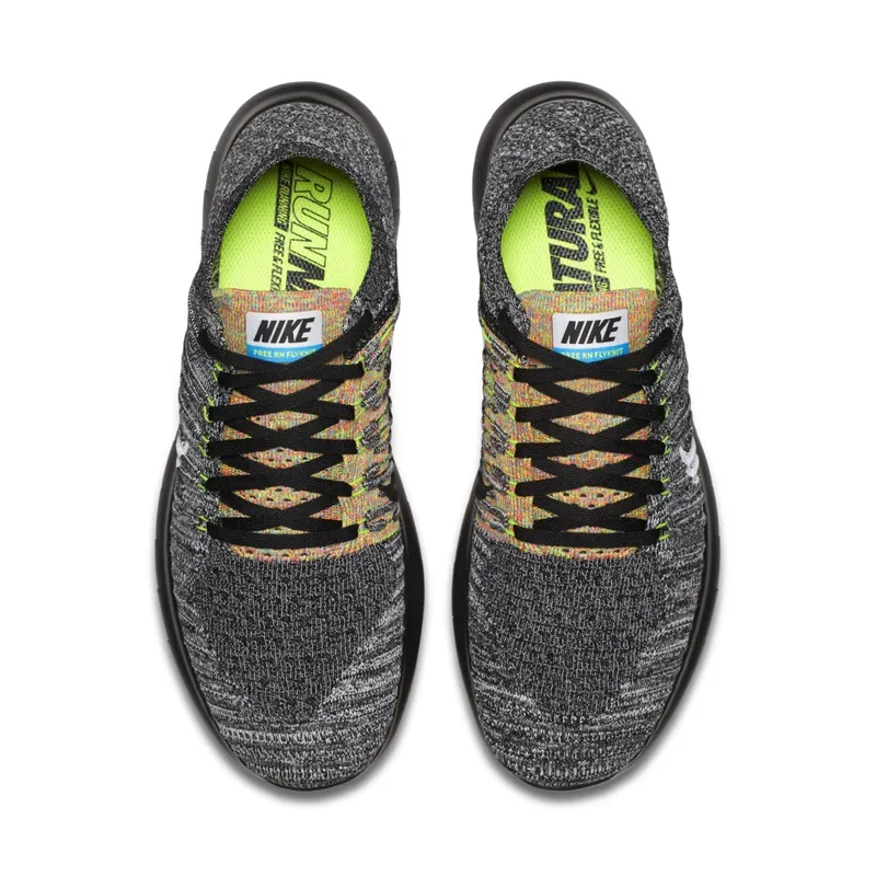 Nike Free RN Flyknit Black Hyper Punch (2016) (831069-004)