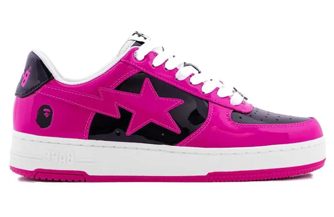 A Bathing Ape Bape Sta #5 M2 Pink Black (1M30-191-326)