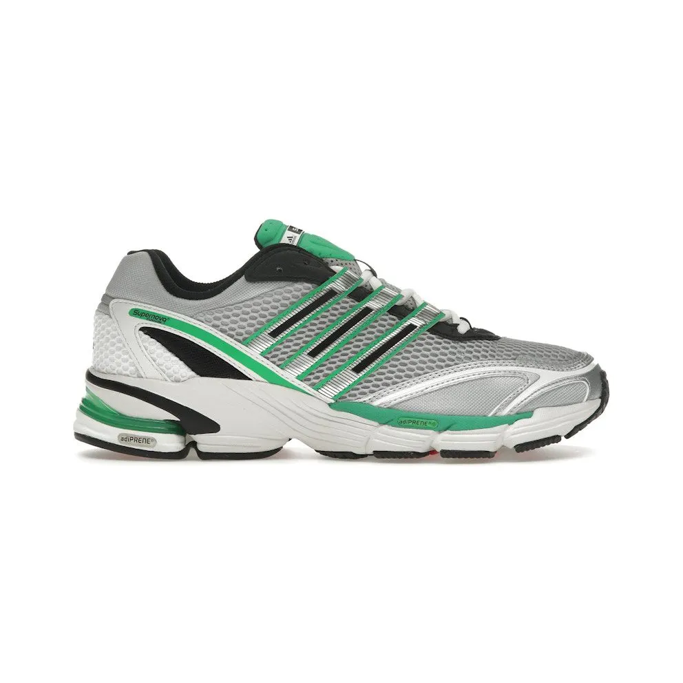 adidas Supernova Cushion 7 Matte Silver Core Black Surf Green (IG1745)