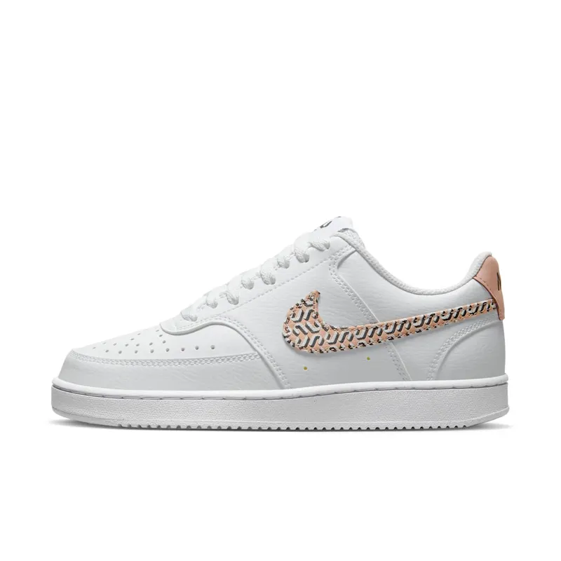 Nike Court Vision Low “White / Black / Summit White / Hemp” (FN7323-100)