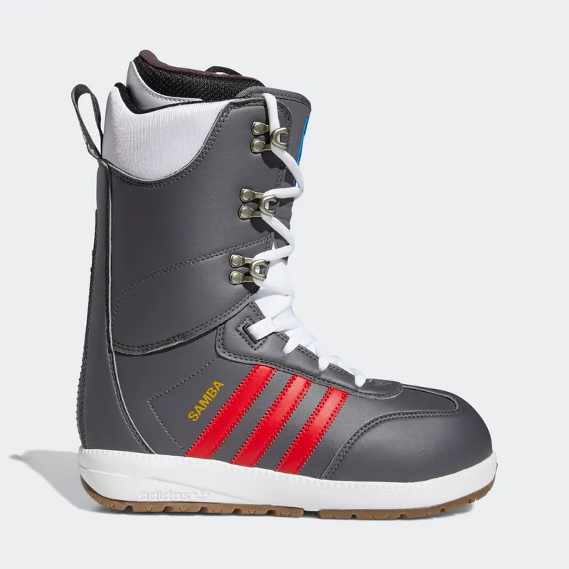 Adidas Samba ADV Boots Grey Five / Scarlet / Gold Metallic (EG9387)