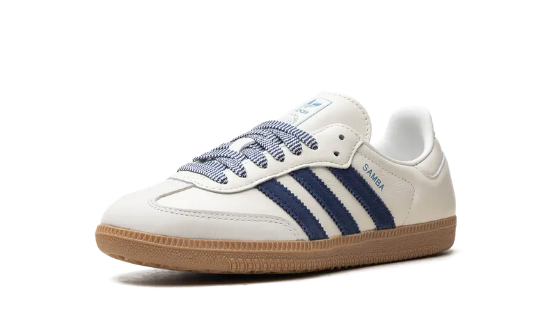 Adidas Samba OG “Off White Dark Blue” (JI3907)