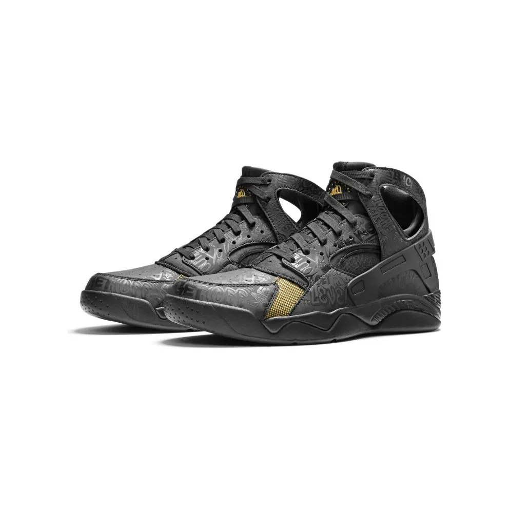 Nike Air Flight Huarache Trash Talk Black/Black-Metallic Gold (686203-002)