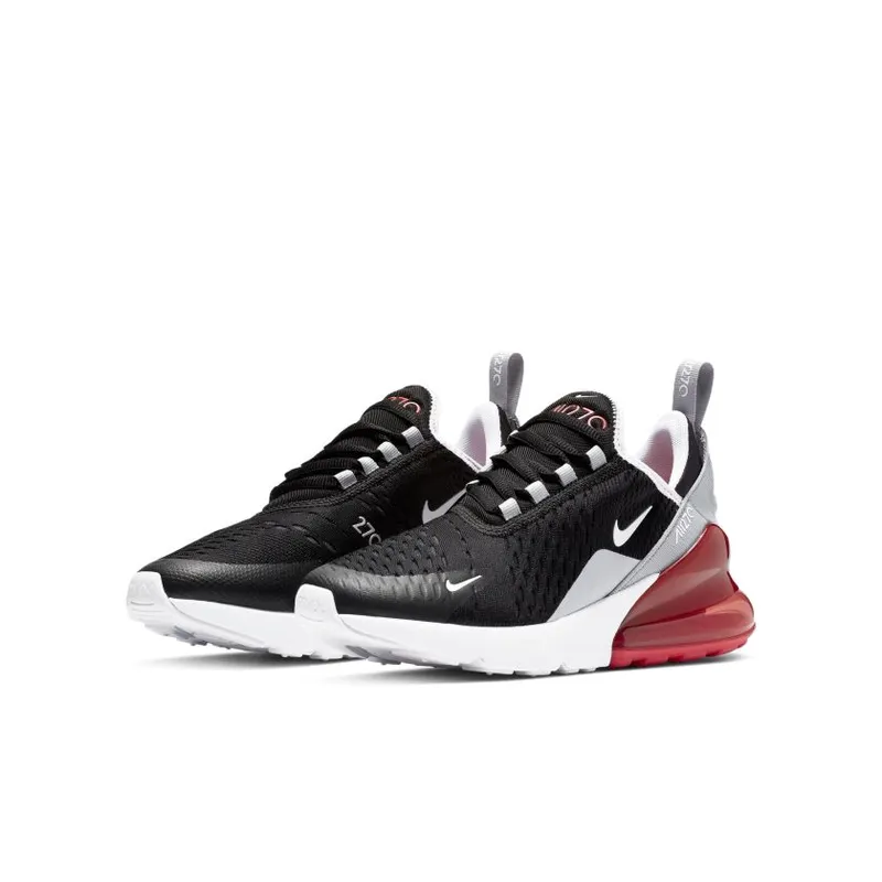 Nike Air Max 270 Black Ember Glow Wolf Grey (GS) Black/Ember Glow-Wolf Grey-White (943345-013)