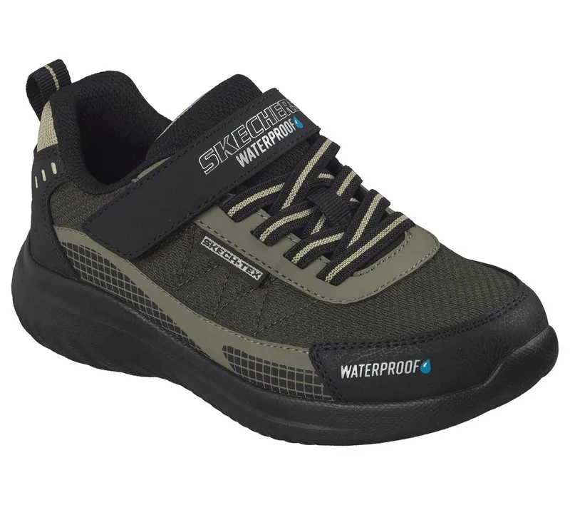 Skechers Waterproof: Bounder 2.0 – Aqua Pace Sneaker Black/Olijf