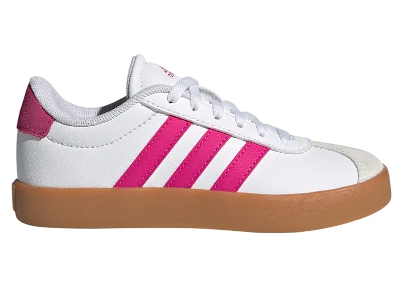 adidas VL Court 3.0 Cloud White Shock Pink Crystal White (JS2595)