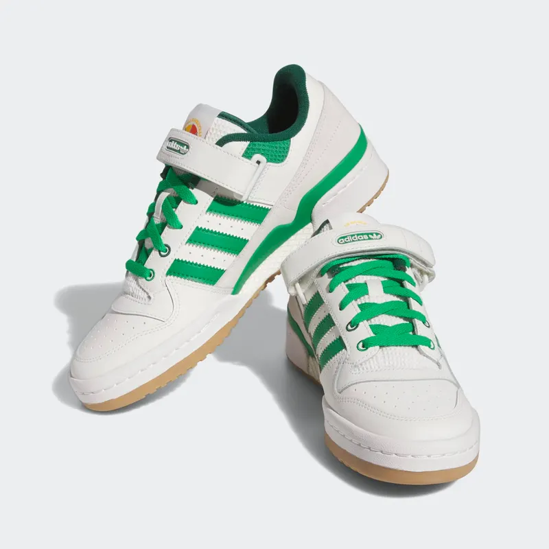 adidas Forum Low Cloud White / Green / Gum (IE7175)