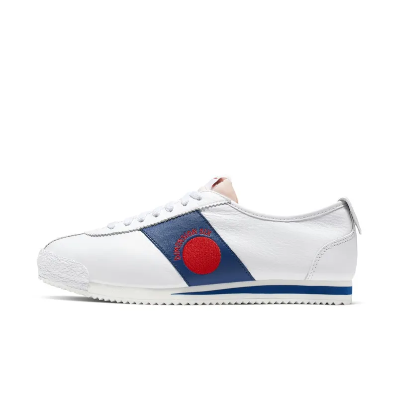 Nike Cortez 72 Shoe Dog Dimension Six Moon White/Varsity Red-Game Royal (CJ2586-101)