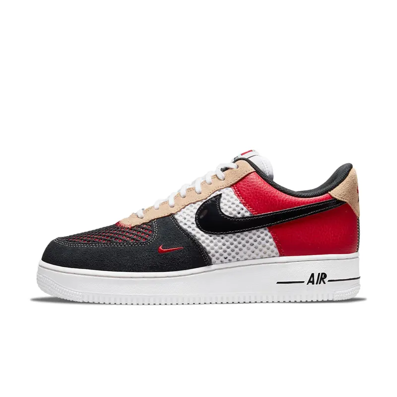 Nike Air Force 1 Low ’07 LV8 Gym Red Black Hemp (DO6110-100)